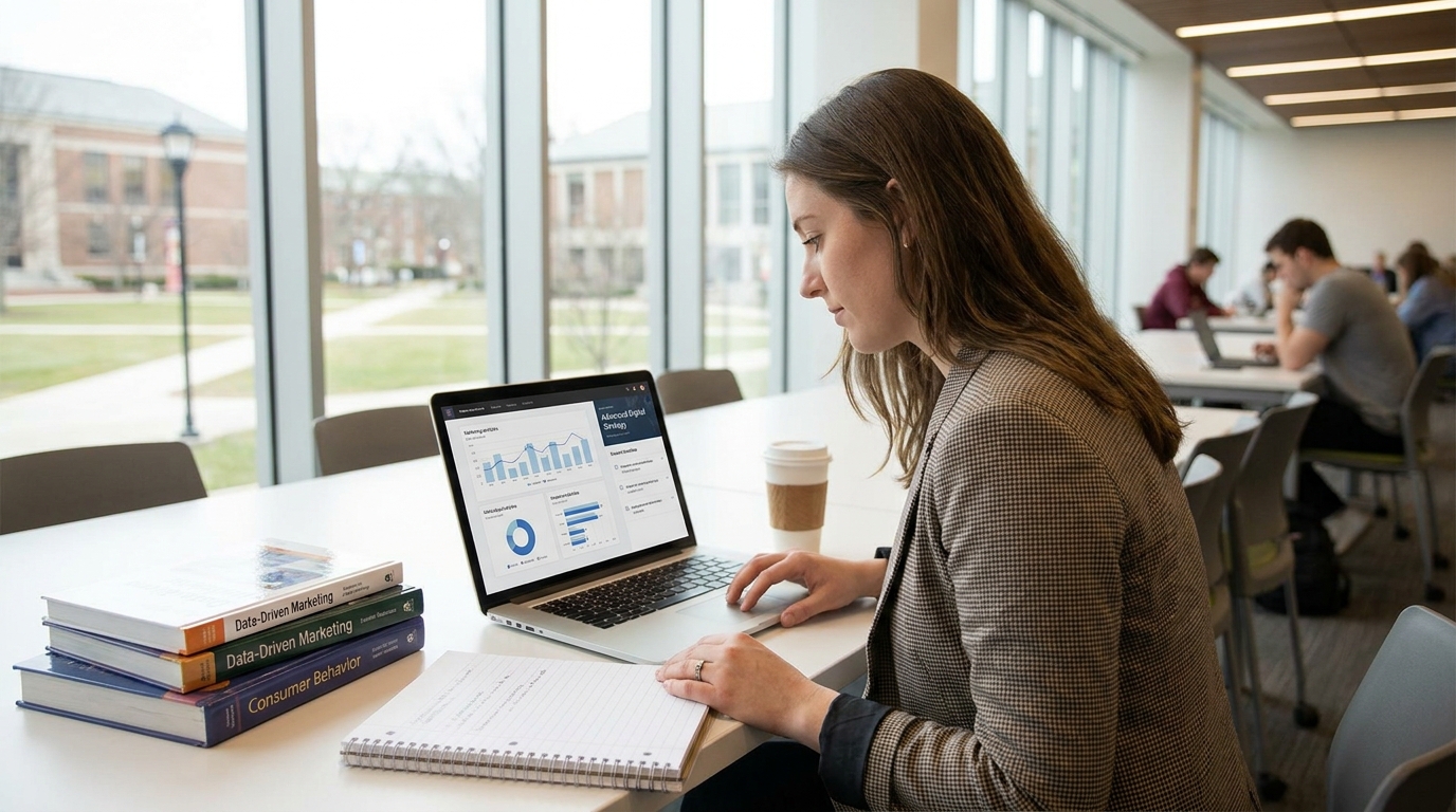digital marketing master degree - image de couverture
