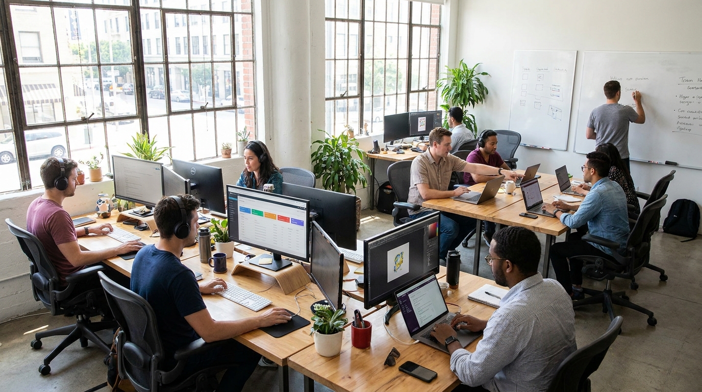 digital marketing and advertising agency en situation réelle